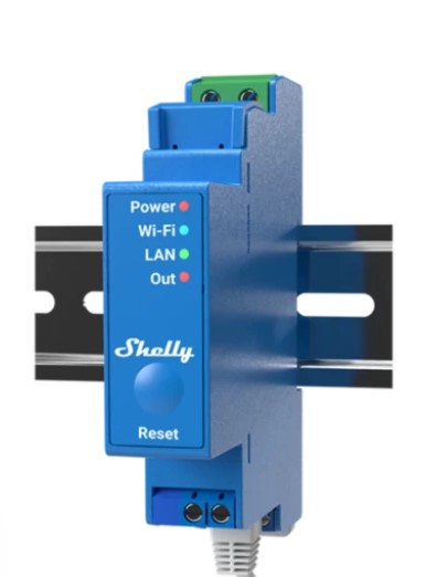 INTERRUPTOR INTELIGENTE WIFI PARA ON/OFF DE RIEL DIN 