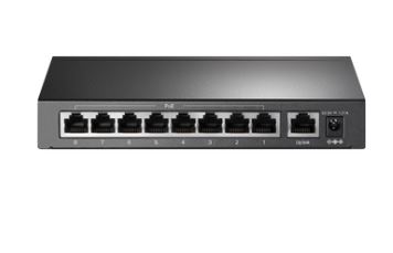SWITCH DE 9 PUERTOS CON 8 POE FAST NO ADMINISTRABLE