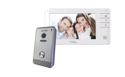 VIDEOPORTERO A COLOR 7" MONITOR Y FRENE DE CALLE            KOCOM          KCVS701EB            GRIS/BLANCO