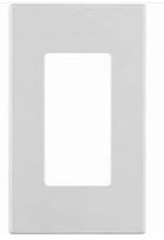 PLACA DECORA PLUS 1     LEVITON       80301-SW    BLANCO