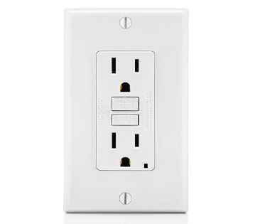 CONTACTO POLARIZADO CON TIERRA DUPLEX CON PLACA DE 15A