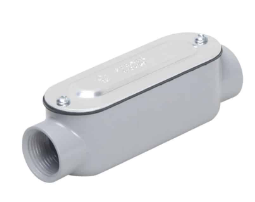 CONDULET OVAL C DE 3/4" CON TAPA 