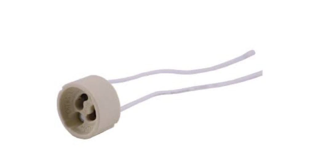 SOQUET PORTA LUMINARIA GU10 AURO LIGHTING MLAGU10 BLANCO