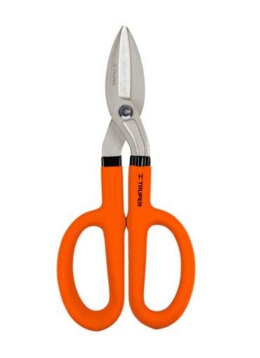 TIJERA PARA HOJALATERO DE 10  PULGADAS TRUPER 18501 NARANJA
