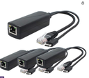 ADAPTADOR 5V POE GIGABIT A USB TIPO C 