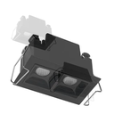 LUMINARIA LED RASTER EMPOTRABLE  4 W            ILLUX           TL2804NN3030LCD               NEGRO