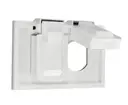 PLACA DE PARED P/EXTERIOR     LEVITON     053-04976-00W      BLANCO