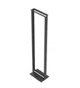 RACK DE 2 POSTES ESTANDAR 19" 45 UNIDADES       GENERICO        NEGRO