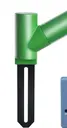 SENSOR DE HUMEDAD EN TIERRA ECOWITT WH51 VERDE