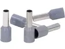 ZAPATAS DE FERRULES PARA ENCRIPTADORA CALIBRE 12 AWG GENERICO GRIS