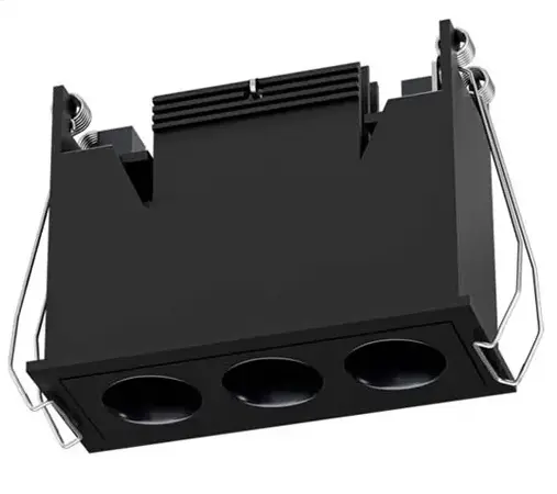 LUMINARIA RASTER DE 3 ATENUABLE PARA EMPOTRAR