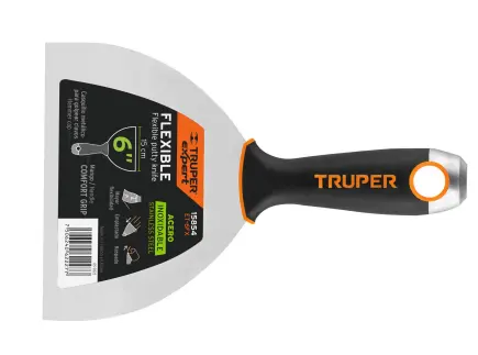 ESPATULA FLEXIBLE DE 6 PULGADAS ACERO INOXIDABLE