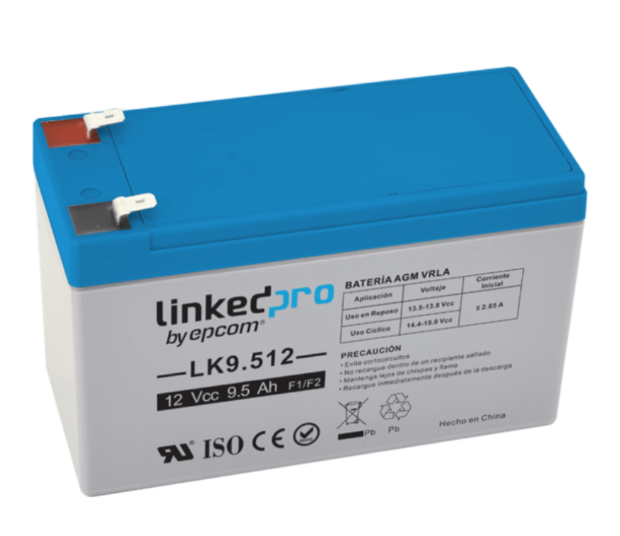 BATERIA DE RESPALDO DE 12VCC A 9AH