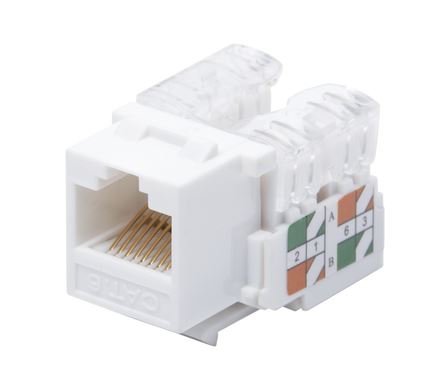 [EXTRA-00615] MODULO JACK CAT 6 KEYSTONE LPKJ601WH BLANCO