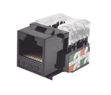 [EXTRA-01288] MODULO JACK CAT 6 KEYSTONE LPKJ649BK NEGRO