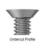 [EXTRA-00742] TORNILLO DE CABEZA PLANA  2" 6/32 MCMASTER-CARR 91771A159 ACERO