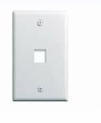 [EXTRA-00782] PLACA 1 GANG 1 PORT KEYSTONE WALL        LEGRAND ADORNE           ONQ1      BLANCO