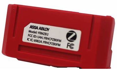 [EXTRA-01386] MODULO ZIGBEE P/ CHAPA YALE          YALE       SA110        ROJO