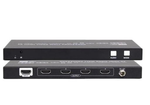 [EXTRA-01090] PROCESADOR DE VIDEOWALL 2X2           WOLFPACK         PW22        NEGRO