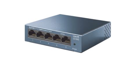 [EXTRA-00457] SWITCH DE 5 PUERTOS NO POE GIGABIT NO ADMINISTRABLE