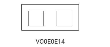 [EXTRA-01745] PLACA DE PARED BTICINO+BTICINO VO0E0E14 TEXTURED BLACK