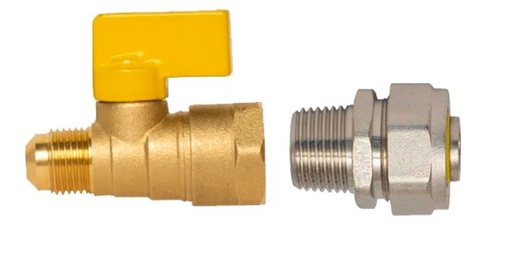 [EXTRA-01049] VALVULA ESFERA PE-AL-PE 1/2 X 3/8"         BEDON        CG-V01          S/C