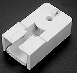 [EXTRA-02845] TAPA FINAL PARA RIEL DE CORTINA WDCC TF BLANCO