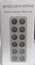 [EXTRA-01278] TECLADO INALAMBRICO P/CERRADURA WYZE            WYZE         WLCKKP1         GRIS