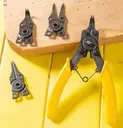 [EXTRA-02744] PINZAS PARA ABRIR ANILLOS DE 7" DELI EDL104506 AMARILLO