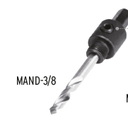 [EXTRA-03217] MANDRIL PARA BROCASIERRA BIMETALICA 7/16 TRUPER 18123 ACERO